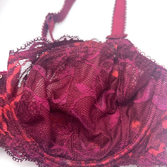 Fantasie Aubree Wired Side Support bra 30DDD (30E UK) Rouge - Picture 4 of 9